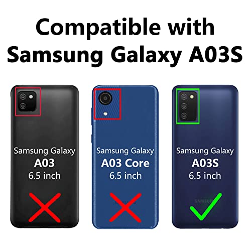 Samsung Galaxy A03S Protective Case with Screen Protectors