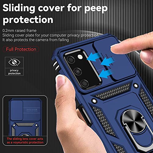 Samsung Galaxy A03S Protective Case with Screen Protectors