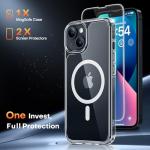 TAURI 5-in-1 Magnetic iPhone 13/14 Phone Case