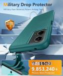 Military Drop Protection Bumper Case for Motorola Moto G-5G-2024
