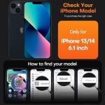 TAURI 5-in-1 Magnetic iPhone 13/14 Phone Case