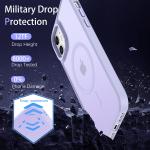BENTOBEN iPhone 11 Slim Translucent Matte Purple Case