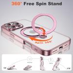 iPhone 16 Pro Max Case with Magnetic Ring Stand