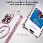 iPhone 16 Pro Max Case with Magnetic Ring Stand