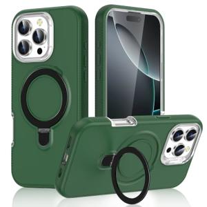 Yowtrey Rugged Defender Case for iPhone 16 Pro Max