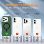 Yowtrey Rugged Defender Case for iPhone 16 Pro Max
