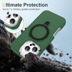 Yowtrey Rugged Defender Case for iPhone 16 Pro Max