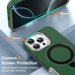 Yowtrey Rugged Defender Case for iPhone 16 Pro Max