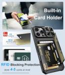 iPhone 16 Pro Max Rugged Wallet Case