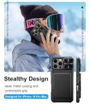 iPhone 16 Pro Max Rugged Wallet Case