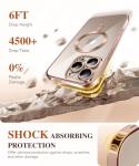 BERFY Magnetic iPhone 16 Pro Max Case with Privacy Protector