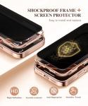 BERFY Magnetic iPhone 16 Pro Max Case with Privacy Protector