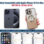 Misscase Glitter MagSafe Case for iPhone 16 Pro Max