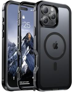Jaroco Magnetic iPhone 16 Pro Max Case - Black
