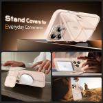 iPhone 16 Pro Case with Kickstand and Camera Cover