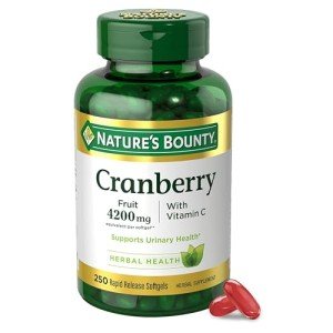 Cranberry Pills for Women's Urinary Health - 250 Softgels