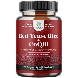 Red Yeast Rice & CoQ10 Supplement for Heart Health