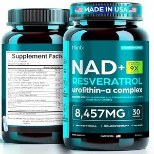 Extra Strength NAD Supplement with Green Tea & CoQ10