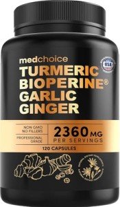 Turmeric Garlic Capsules for Joint & Immune Support
