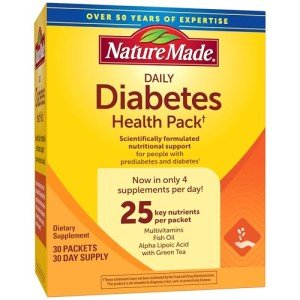 Nature Made Daily Diabetes Health Supplement Pack