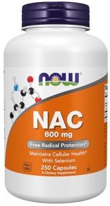 NAC 600 mg with Selenium, 250 Veg Capsules