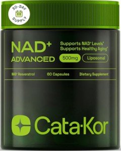 Liposomal NAD + Resveratrol Supplement for Energy