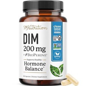 DIM Supplement 200 mg for Hormonal Balance & Support