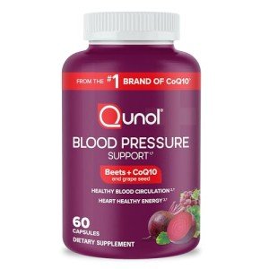 Qunol 3-in-1 Blood Pressure Support Capsules