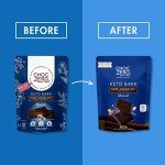 ChocZero Sea Salt Almond Dark Chocolate Bark