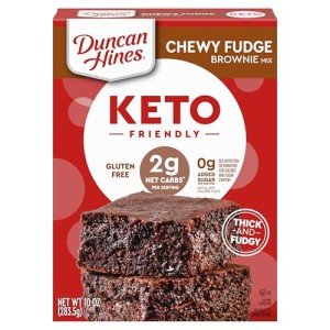 Keto Friendly Chewy Fudge Brownie Mix - Gluten Free
