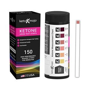 150 Ketone Test Strips with Free Keto Guide & App