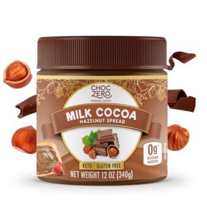ChocZero Keto Milk Chocolate Hazelnut Spread 12oz