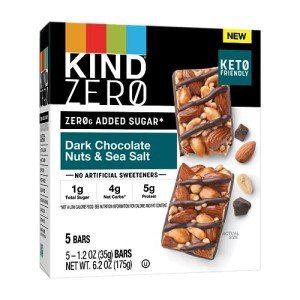 KIND Zero Sugar Dark Chocolate Nut Bars