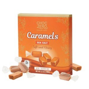 ChocZero Keto Caramels - Sugar Free & Chewy