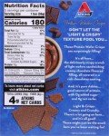 Atkins Chocolate Crème Protein Wafer Crisps, Protein Dessert, 4g Net Carb, 1g Sugar, High in Fiber, Keto Friendly, 5 Count