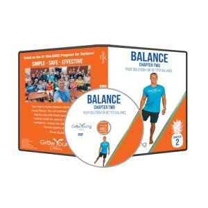 Grow Young Fitness Balance Exercises for Seniors - Low-Impact Senior Exercise DVD for Better Balance and Increased Mobility - Ch. 2 Workouts for Seniors