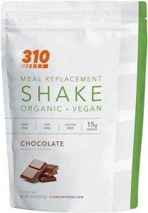 310 Nutrition All-In-One Meal Replacement Shake – Plant-Based Protein, Superfood Blend & Fiber – Natural Sweeteners – Keto & Paleo Friendly – 28 Servings, Chocolate Flavor