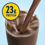 Glucerna Hunger Smart Meal Size Shake, Diabetic Drink to Support Blood Sugar Management, 23g Protein, 250 Calories, Classic Chocolate, 16-fl-oz Carton, 12 Count