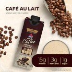 Atkins Atkins Iced Coffee Cafe Au Lait Protein Shake. (4 Shakes)