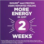 Ensure Max Protein Nutrition Shakes, Variety Pack, With 30g of Protein, 1g of Sugar, Nutrients to Support Immune System Health, High Protein Shake, 11 fl oz, Pack of 8, Liquid
