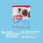 SlimFast Meal Replacement Powder, Original Rich Chocolate Royale, Weight Loss Shake Mix, 10g of Protein, 14 Servings (Packaging May Vary)
