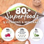 Orgain Perfect Meal, Organic, Vegan Meal Replacement Protein Powder, Chocolate - 25g Plant Based Protein, 80+ Superfoods, 1B Probiotics & 10g Fiber, Adaptogens & Ashwagandha - 2.16lb