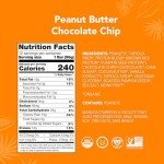 ALOHA Organic Plant Based Protein Bars |Peanut Butter Chocolate Chip | 1.98 Oz (Pack of 12) | Vegan, Low Sugar, Gluten Free, Paleo, Low Carb, Non-GMO, Stevia Free, Soy Free, No Sugar Alcohols