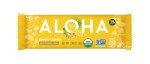 ALOHA Organic Plant Based Protein Bars - Lemon Cashew - Single Bar - Vegan, Low Sugar, Gluten-Free, Paleo, Low Carb, Non-GMO, No Stevia & No Erythritol