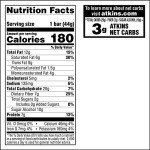 Atkins Caramel Chocolate Nut Roll Snack Bar, Protein Snack , 7g Protein, 2g Sugar, Rich in Fiber, 16 Count