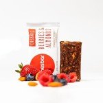 JONESBAR (Berries & Almond, 1 Bar (Pack of 1)) USDA Organic Fruit & Nut Bar, Non-GMO, Kosher, Vegan, Gluten Free, Simple Snack Bar