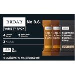 RXBAR Protein Bars, Protein Snack, Snack Bars, Variety Pack, 18.3oz Box (10 Bars)
