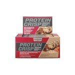 BSN Protein Crisp Bar, Salted Toffee Pretzel, 20 Gram Protein Snack Bars with Whey and Fiber, Gluten-Free Crunchy Energy Bars for Workout, Fitness, On-the-Go, 12 Count