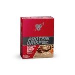 BSN Protein Crisp Bar, Salted Toffee Pretzel, 20 Gram Protein Snack Bars with Whey and Fiber, Gluten-Free Crunchy Energy Bars for Workout, Fitness, On-the-Go, 12 Count