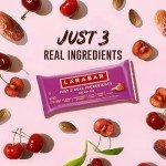 Larabar Cherry Pie Fruit and Nut Bars, Gluten Free and Vegan, 10.2 oz, 6 Ct